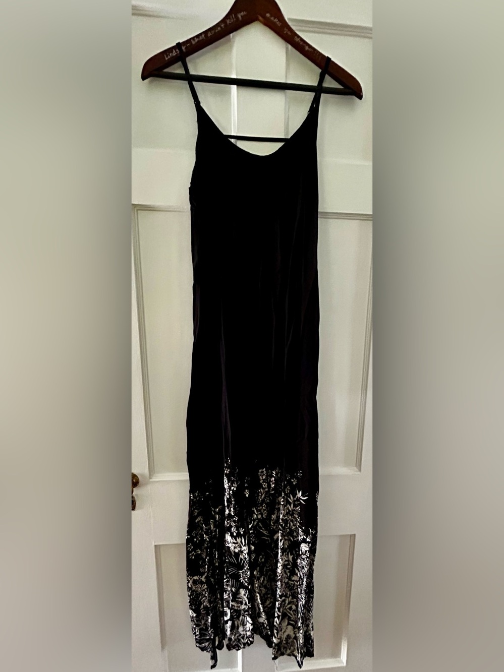 Riviera Sun Black Maxi Dress